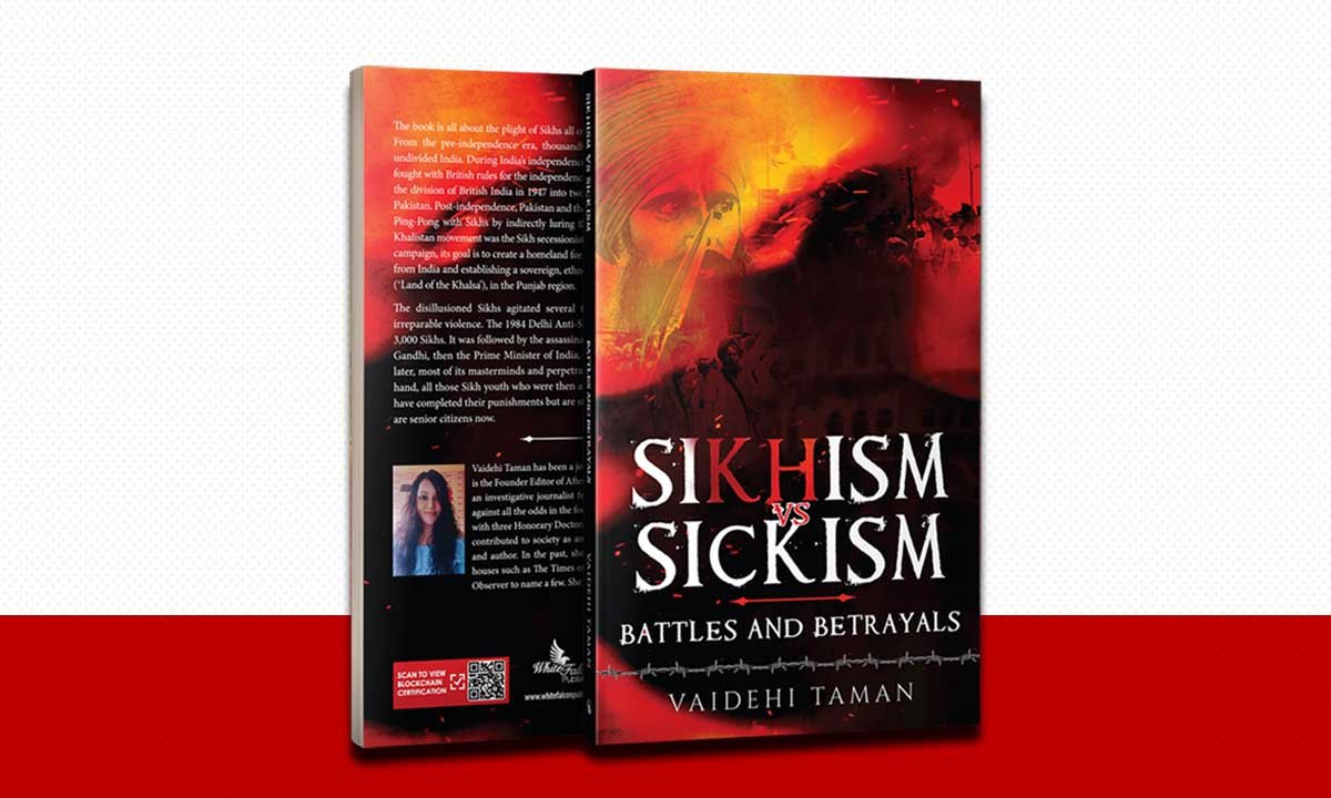 Jarnail Singh Bhindranwale, bhindranwale, vaidehi taman, sikhism vs sickism, sikhism, vaidehi, book launch, book review