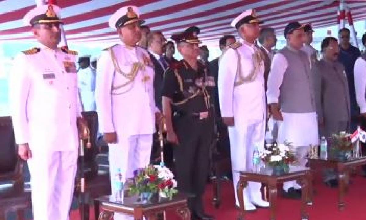 Mormugao P15B stealth-guided missile destroyer Naval Rajnath Singh